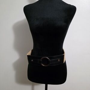 Torrid Black and Tan Statement Belt
